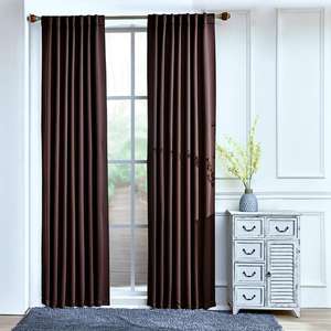 Ready Made Borgogna tasca Asta 100% blackout <span class=keywords><strong>tende</strong></span> per la camera da letto <span class=keywords><strong>e</strong></span> soggiorno - Product Image 1