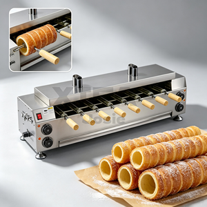 <span class=keywords><strong>Horno</strong></span> para Kurtos Kalacs, Fácil de Usar para Principiantes, Rotación Automática <span class=keywords><strong>con</strong></span> un Botón, Sin Necesidad de Entrenamiento, Ideal para Nuevos Negocios de Panadería - Product Image 4
