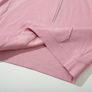 Suéteres personalizados de otoño para <span class=keywords><strong>mujer</strong></span>, sudadera para <span class=keywords><strong>mujer</strong></span>, jersey de media cremallera con capucha de Color sólido, Tops, sudadera a la moda, Jersey al por mayor - Product Image 6