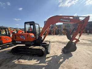 Excavatrice compacte Doosan DH55 d'occasion de haute qualité, 5,5 tonnes, pour travaux de construction - Product Image 3