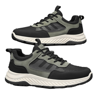 Nouvelles Chaussures de Course Tendance 2026 pour Hommes – Polyvalentes, Respirantes, Légères, Confortables, Résistantes, à Semelle Épaisse et à Lacets