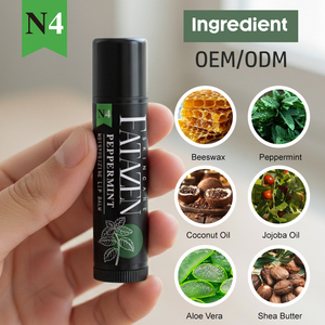 OEM Intense Nourish Repair Chapped <b>Lips</b> Deep Moisture Tone Anti Wrinkle <b>Lip</b> Line Portable Aloe Coconut Oil Beeswax <b>Lip</b> Balm set - Product Image 4