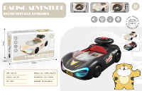 Jeu d'aventure de course pour enfants avec évitement d'obstacles, effets lumineux et sonores, volant simulé, jouet éducatif de conduite sur table