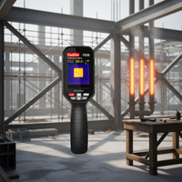 Caméra thermique portable FE09, caméra rechargeable, thermique, 2,8 pouces, 25 Hz, -20 ℃ ~550 ℃   Pour la détection du chauffage au sol