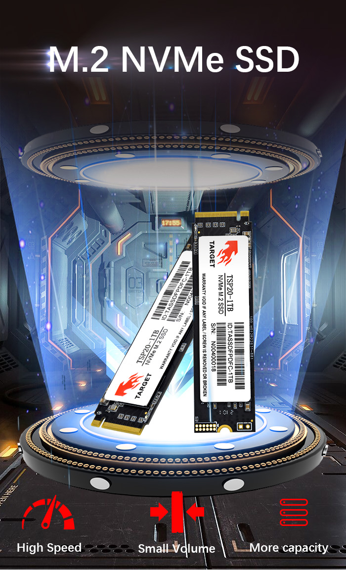 Target M2 1TB NVMe SSD 2280 M.2 Internal Solid State Drive for