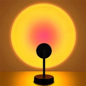 Customized Remote App Control LED Sunset Lamp Projector Smart Home Decoration Night <strong>Light</strong> RGB <strong>Rainbow</strong> 16 Colors Metal Aluminum - Product Image 5