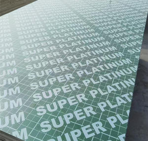 Contrachapado Moderno de Abedul con Revestimiento de Papel Impregnado con Plástico Verde, 1220*2440*12mm 18mm E2 para Uso en Villas y Hoteles - Product Image 4