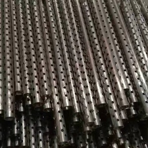 Filterelement aus Edelstahl 304 316, Mikron-perforiertes Rundloch-Rohrnetz-Filterzylinder, Einlagig und Doppellagig - Product Image 4