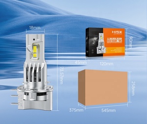 H15 dẫn ánh sáng sương mù bóng đèn 6000K Trắng HB4 dẫn bóng đèn cho xe thấp chùm ánh sáng 300% sáng hơn so với cổ phiếu đèn gói của <span class=keywords><strong>2</strong></span> - Product Image 4