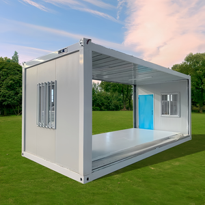 Casa Contenedor Moderna, Plegable, Resistente al Agua y al Viento, Prefabricada, Portátil, con Certificación CE, para Oficina, Edificio o Apartamento - Product Image 1