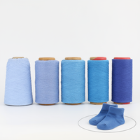 OE Spun Dyed Recycled Cotton Yarn Breathable Anti-Pilling Yarn for Sports & Casual Socks