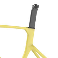 Cadre de vélo de route en fibre de carbone SUNREMO W04, 1,1 kg, cadre léger brillant, 700C, cadre de vélo de course