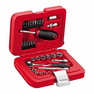 Jeu de douilles Usag 601 1/4 J34 1/4 en acier chrome-vanadium, kit d'outils manuels pour réparation automobile - Product Image 1