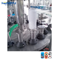 Machine de production de boissons gazeuses automatique de haute technologie pour canettes en aluminium transparentes et machines de mise en conserve
