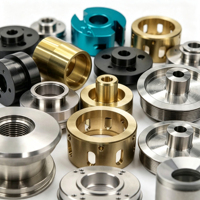 Pièces usinées en aluminium de haute précision sur mesure, usinage CNC industriel, petite machine de fraisage CNC, 5 axes
