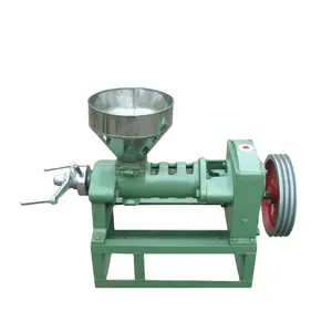 Mini oil seed screw press oil extraction machine for soybean sunflower peanut groundnut palm oil making