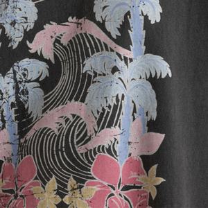 T-shirt pour femmes en gros, t-shirt de plage d'été, t-shirt ample, t-shirt personnalisé, coton biologique écologique - Product Image 6