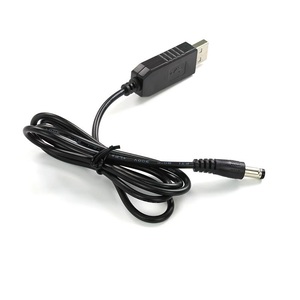 Câble convertisseur d'alimentation USB 5V vers 12V DC, connecteur USB A mâle vers connecteur barillet pour routeur WiFi, modem, caméra, équipement LED - Product Image 1