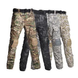 Luta ao ar livre Stretch Caminhadas Camuflagem Calças Para Homens Plaid Pants Men Tactical Pants