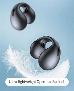 หูฟังไร้สายแบบ Bone Conduction ลดเสียงรบกวน สำหรับออกกำลังกาย วิ่ง และเล่นกีฬา เชื่อมต่อบลูทูธ - Product Image 2