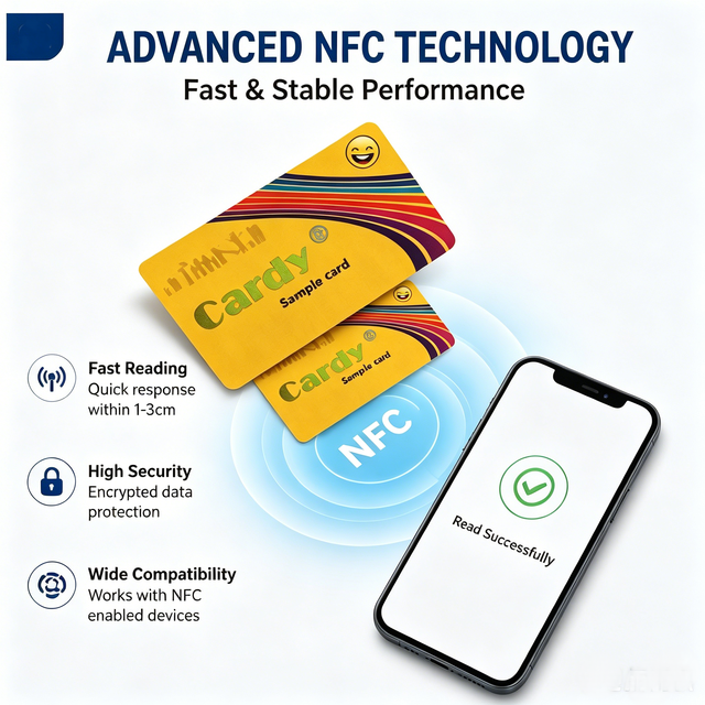 Secure Contactless RFID Membership Smart Card with for for EV3 2K Chip for Hotel Access Control & Hospitality Management