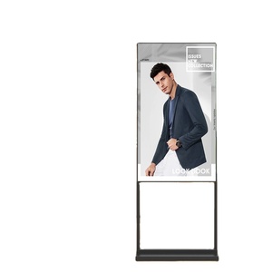Écran LCD pour publicité vidéo en magasin de vêtements, 3000 nits de luminosité élevée, affichage numérique VISIGN pour vitrine de magasin - Product Image 1