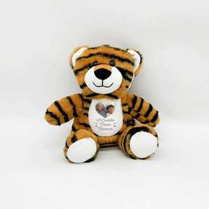 Peluche Tigre Personnalisée OEM avec Impression Photo - Product Image 3