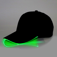 Gorra de Béisbol de Alta Calidad Personalizada para Fiestas y Festivales Estilo Hip-Hop con Luces Led