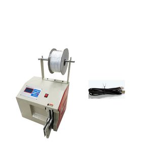Machine d'emballage de fil de reliure de verrouillage d'attache de câble audio/vidéo entièrement automatique pour le vent et la reliure en silicone - Product Image 4