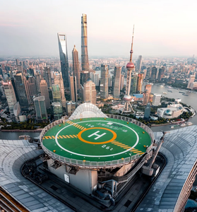 Nhà Máy Tùy Chỉnh Công Nghiệp Nhôm Helideck Khu Vực Hạ Cánh An Toàn Net Cho Helipad Cường Độ Cao Dây - Product Image 5