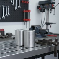 Coupleur de raccordement pour barres d'armature en acier au carbone, personnalisé OEM/ODM, fabriqué en Chine, certifié ISO/CE, durable, vente en gros, type standard, pour construction métallique