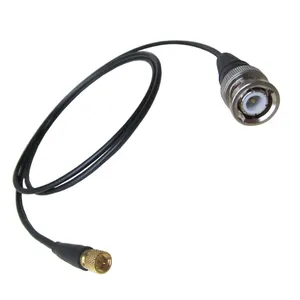 定制 Microdot 电缆 10-32 Microdot 连接器至 BNC 超声波探头电缆，用于不可靠测试