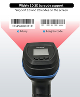 Lecteur de codes-barres 2D sans fil USB portable de haute qualité pour la logistique d'entrepôt, personnalisation OEM ODM, en stock
