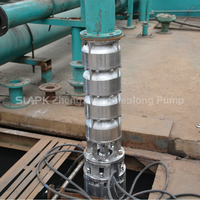 Pompe de drainage submersible haute pression entièrement en acier inoxydable pour le transfert d'eau industrielle OEM