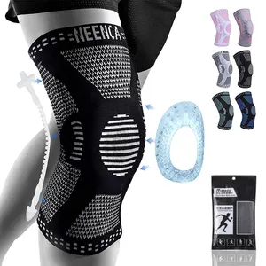 KS-2170#Knee Pads Protector Leg Warmers Compression Sleeve Wraps Knee Support Sports Brace Patella Knee Strap