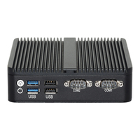 Mini PC J6412 de Cuatro Núcleos, 8 GB de RAM DDR4, SSD M.2 de 512 GB, WiFi 2.4/5.0G, Bluetooth 4.0, VGA, Compatible con 3 Pantallas, Ordenador Industrial sin Ventilador