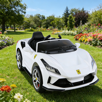 Voitures électriques quatre roues pour enfants, styles de voitures de course cool, multifonctionnelles, qualité haut de gamme, moteur 380W alimenté par batterie, pour 2-4 et 5-7 ans