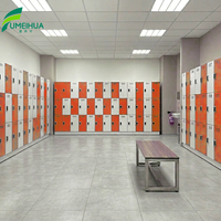 Fumeihua Wood Grain Color Student Locker Fitness Club pour les bureaux