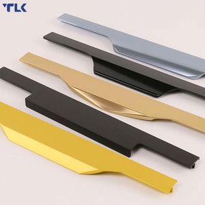 Pegangan laci tersembunyi lemari kabinet dapur lemari laci Sofa dada kabinet tersembunyi batang tarik pabrik perangkat keras - Product Image 3