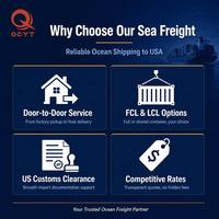 Service de fret maritime Chine-USA pour marchandises industrielles avec options d'expédition flexibles, manutention portuaire et mises à jour sur les frets