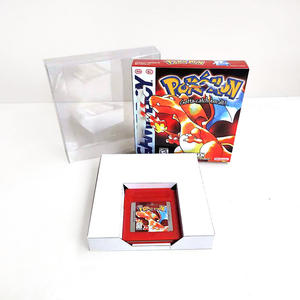 Pokemoned 7 couleurs vert argent cristal rouge jaune bleu vert métallisé finition boîte de jeux vidéo cartouche pour GBC - Product Image 1