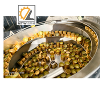 Ligne de production de machines de remplissage et de bouchage automatiques de sirops liquides oraux en petites bouteilles MTW