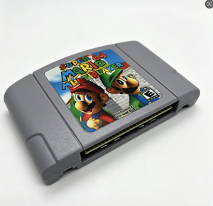 เกมย้อนยุคสำหรับ <span class=keywords><strong>Super</strong></span> <span class=keywords><strong>Mario</strong></span> 64 แบบเล่นหลายคนบนหน้าจอแยก ตลับเกม N64 - Product Image 4