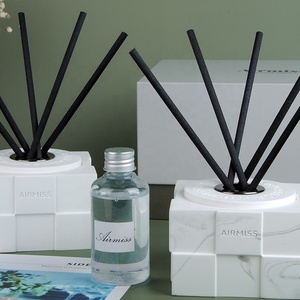 Máy Khuếch Tán Sậy Gốm Cẩm Thạch Phổ Biến 2022 Để Trang Trí Nhà Cửa - Product Image 4