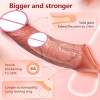 Tragbare Perlen-Massage-Dildo-Hüllen für Frauen mit Fernbedienung zur Klitorisstimulation und Orgasmus