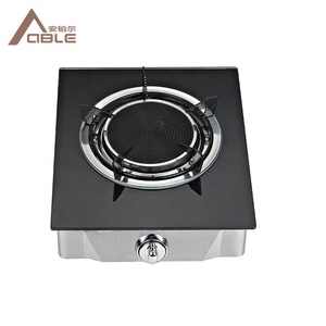 Capaz de China <span class=keywords><strong>Interior</strong></span> quemador de Gas de vidrio de un solo quemador superior de cristal de la <span class=keywords><strong>estufa</strong></span> de Gas - Product Image 1