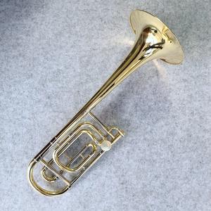 <span class=keywords><strong>Trombone</strong></span> ténor BB <span class=keywords><strong>plat</strong></span> de haute qualité, nouveau design, avec finition laquée or, instrument en laiton - Product Image 2