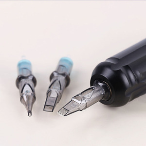 <span class=keywords><strong>Agujas</strong></span> de cartucho de tatuaje desechables Blackbird 20 piezas carcasa transparente suave Memabrane 0,30mm RL RS <span class=keywords><strong>M1</strong></span> CM cartuchos de aguja de tatuaje - Product Image 4