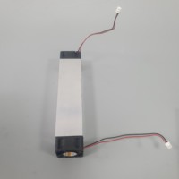 Profil de dissipateur thermique en aluminium extrudé sur mesure, haute puissance, refroidisseur électronique à air, usiné CNC, dissipateur thermique 6063 pour module d'alimentation