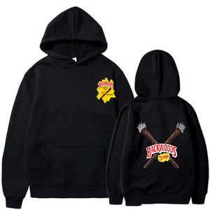 เสื้อฮู้ดดี้สตรีทแวร์ทรงโอเวอร์ไซส์สำหรับผู้ชาย ผ้าโพลีเอสเตอร์ผสมคอตตอน พิมพ์ลายการ์ตูนอนิเมะแบบกำหนดเอง <span class=keywords><strong>ราคา</strong></span>โรงงาน - Product Image 6